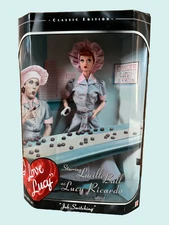 NIB I Love Lucy Job Switching Candy Episode 39 Mattel Barbie Doll