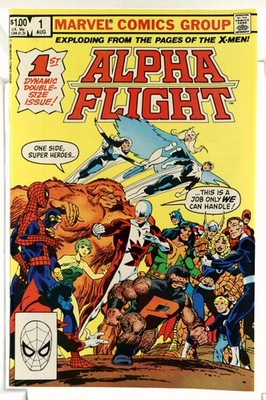 Alpha Flight #1 1983 Marvel Comics VF/NM Comic Book 1st App Omega Flight