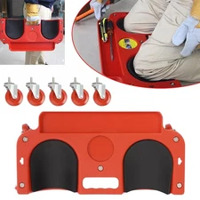 Rolling Knee Creeper/Pad ABS High-Impact Frame 5 Swivel Castors Tool Tray Holder