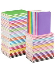 Gwybkq Small Lined Notepads Bulk 120 Pack Mini Journal Pocket Notebooks Set C...
