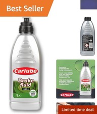 High Boiling Point DOT 4 Brake Fluid 1L - Reliable Safety for Disc & Drum Brakes 12.99 per litre