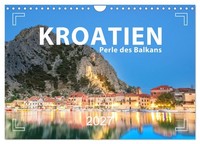 Calendar 2027 · US Version · Croatia - Pearl Of The Balkans (Wall Calendar 2027