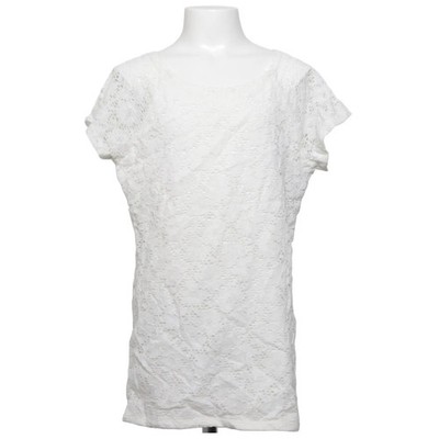 Lindex Kids, Top, Größe: 170, Weiß, Baumwolle/Elasthan/Polyamid, Blumen #ibd