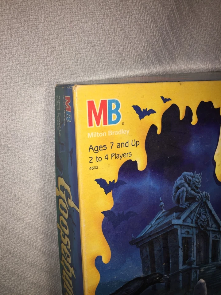 Goosebumps Terror in the Graveyard Board Game 1995 Parker Bros box NOT COMPLETE - Image 2 of 4