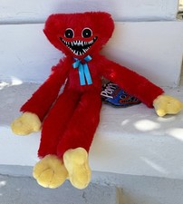 Poppy Playtime Huggy Wuggy 15  Red Namco Japanese Plush NWT - SUPER RARE 