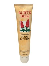 Burt's Bees Peppermint Foot Lotion 3.38 oz NEW