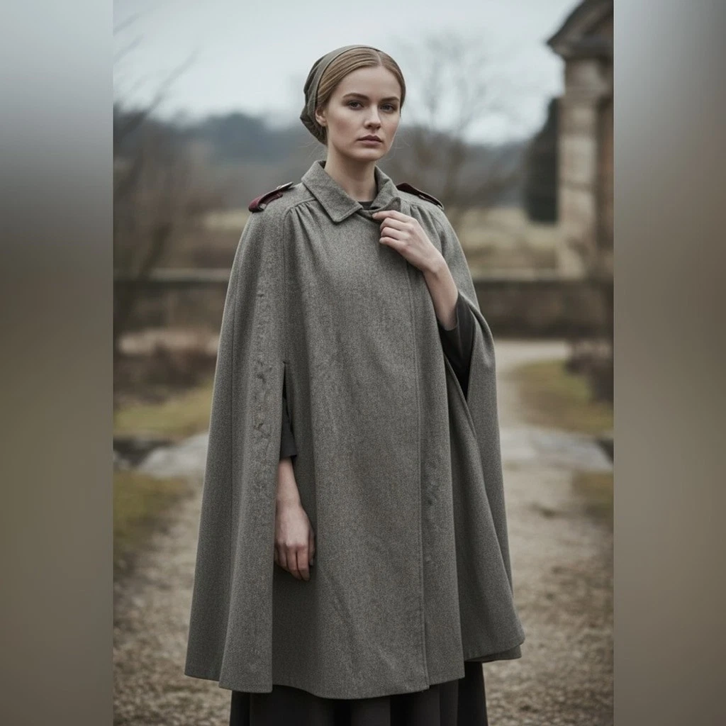 Vintage Wool Cape In Vintage Outerwear Coats & Jackets For Women