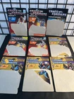 Vintage Lot of 9 1980s Hasbro G1 Transformers Cardbacks