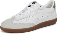 Sam Edelman Women's Kallen Sneaker Run White/Green Garden 6.5M