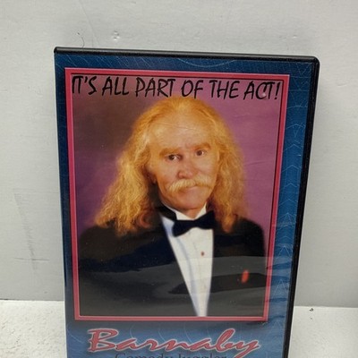 Barnaby Comedy Juggler It's All Part Of The Act DVD 2005 Rare Oop