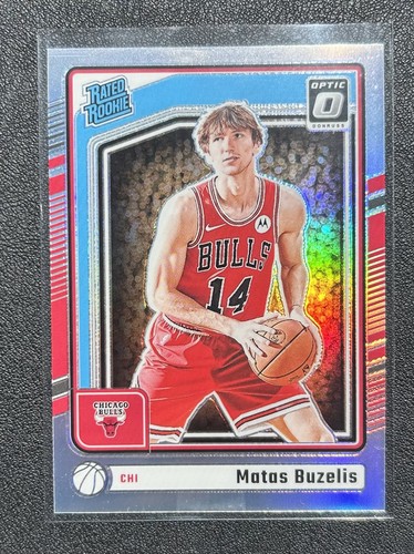 2024-25 Panini Donruss Optic - Rated Rookie Matas Buzelis #271 Holo Prizm (RC)