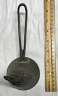 Antique #5 CLAD'S DISHER Ice Cream Scoop with  Metal Heart Shaped Turn Key — photo 5
