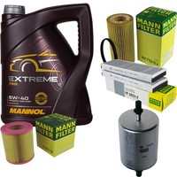 Mann Inspektionspaket 5L Mannol Extreme 5W-40 FüR Audi A6 Avant 2.0 Tfsi