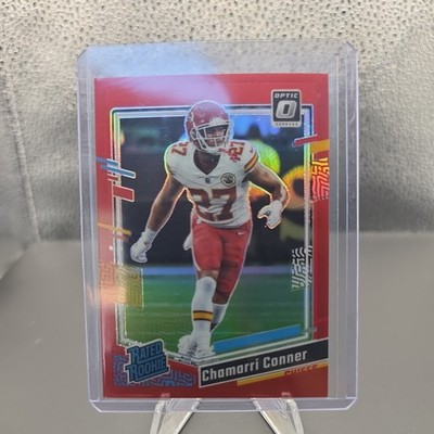 2023 Panini Donruss Optic - Chiefs Chamarri Conner #255 Red /99