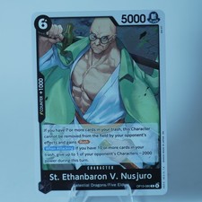 One Piece TCG St. Ethanbaron V. Nusjuro OP13-080 Rare Foil Near Mint English