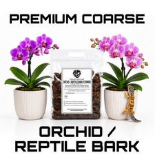 Coarse Orchid Bark  Grade Premium Orchid Potting Mix Use for Houseplant Orchids