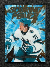 2025-26 Flair Macklin Celebrini #SP-24 Scoring Power San Jose Sharks