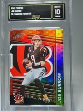 👀  Joe Burrow graded 10 gem mint 2022 Panini Prestige - Franchise Favorites NFL