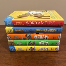 House Of Robots Lot - Chapter Books 1 Thru 3 + 2 additional James Patterson