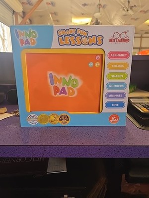 BEST LEARNING INNO PAD Smart Fun Lessons - Educational Tablet Like Toy (3xAAA)