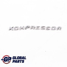 Mercedes SLK R171 Fender Emblem Schriftzug Frontfl&uuml;gel Panel Logo Kompressor