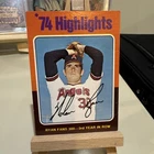 1975 Topps - '74 Highlights Nolan Ryan Baseball Card