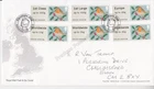GB FDC 2012 POST & GO CHRISTMAS ROBIN 1ST CLASS - WORLDWIDE 40G NO INSERT HANDWR