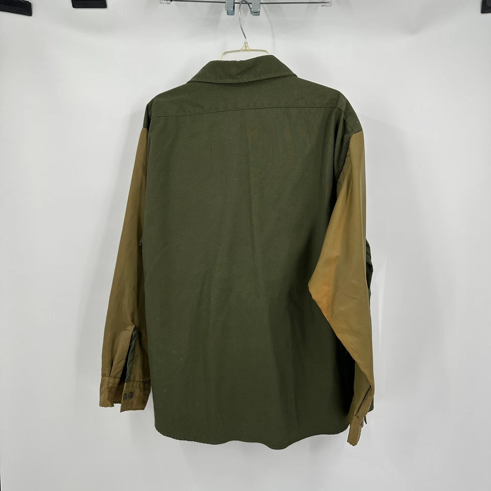 Duxbak Men Shirt Size XXL Outdoors Rugged Utility Nylon Sleeves Vintage Workwear - Image 2 of 4