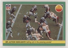 1984 Fleer Teams in Action NFL Highlights Jim Plunkett #77 fm0