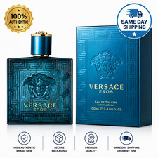 Versace Eros Perfumed Deodorant Spray Men 100ml - SAME DAY SHIPPING