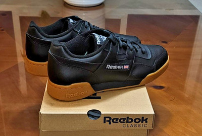 Size 8.5 - Reebok Workout Plus Black