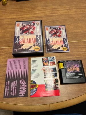Galahad (Sega Genesis) CIB complete authentic RARE video game medieval knights