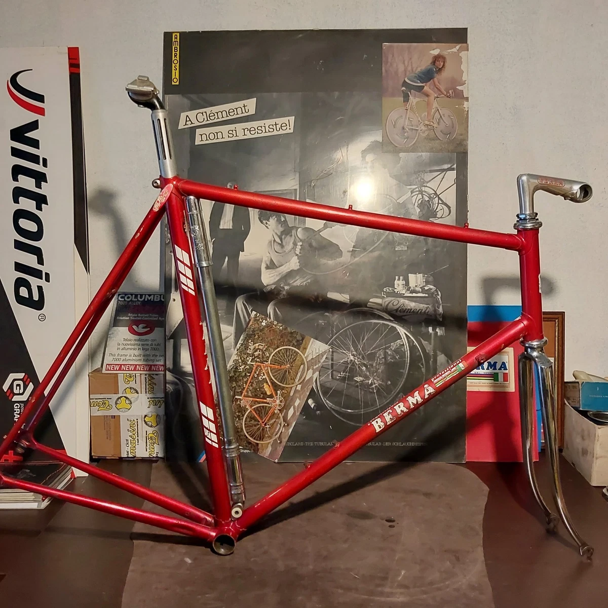 Rahmen Corsa Berma 61x59 Eroica Frameset Cinelli Berma