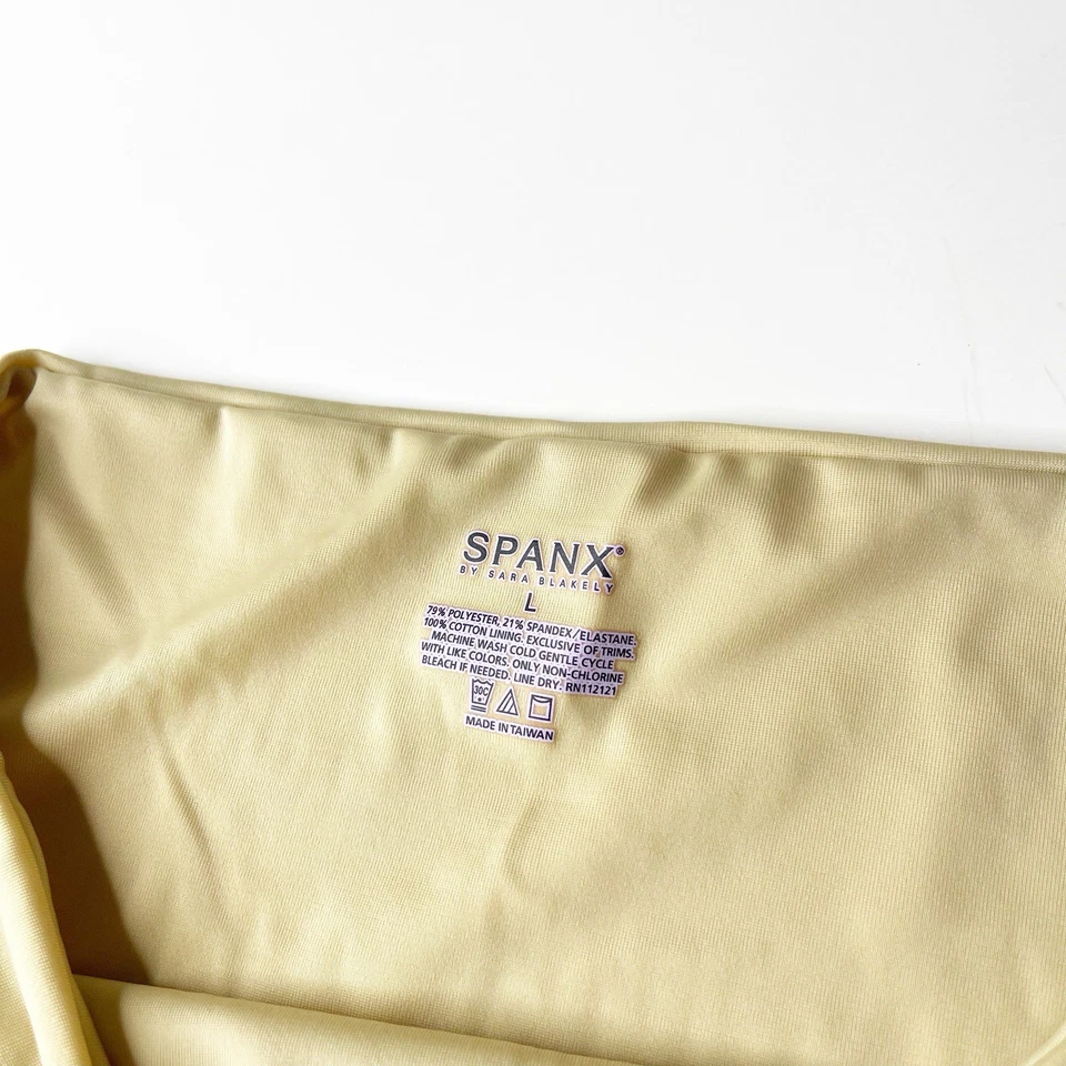 Bragas de bikini Spanx talla grande cintura alta desnudas cobertura completa pantalones modeladores Foto 4 de 4