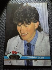 1991-92 Topps Stadium Club - Jaromir Jagr #343 Rookie Card Pittsburgh Penguins