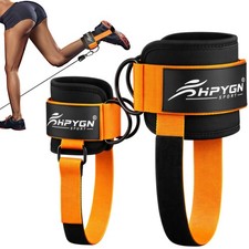 HPYGN Ankle Strap for Cable Machine, Padded Ankle Straps for Cable Machine Kickb