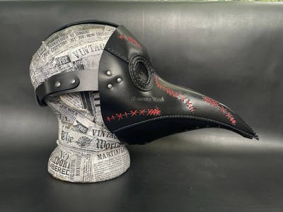 Plague Doctor handmade Leather Mask ''Memento Mori'' edition, Medieval  plague Dr