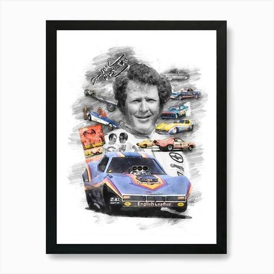 Tom McEwen The Mongoose'' 1 Art Pri gerahmtes Wandbild Poster Leinwanddruck Bild''