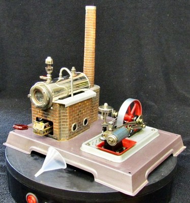 Very Good 1970s Wilesco D10 Live Steam Engine - Some Surface Rust  # 0276