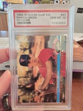 ​1992 Stadium Club S.E. Shawn Green ROOKIE RC #67 PSA 10 GEM MINT - Skydome
