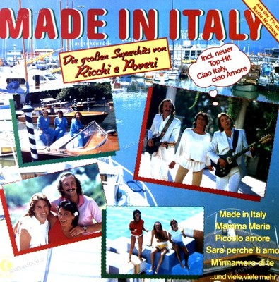 Ricchi E Poveri - Made In Italy - Die Großen Superhits Von Ricchi.. LP (VG) .*