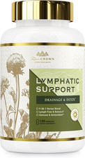 Lymphatic Drainage Supplement, Natural Herbal Blend with Echinacea, Dandelion, B