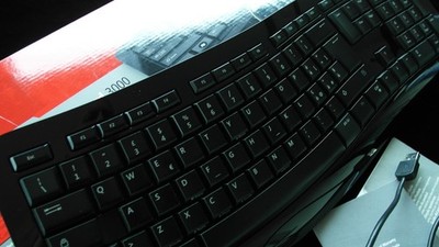 ULTRA RARE IT LAYOUT 105 Tasten Microsoft Comfort Curve Keyboard 3000 Mod.1482