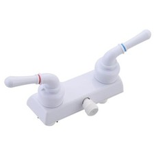 Camper Shower Dual Faucet, RV Shower Faucet Replacement,RV Shower Faucet White