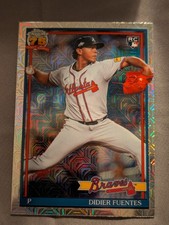 2026 Topps Series 1 DIDIER FUENTES Chrome Mojo Refractor RC #91C-85 Braves