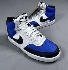 Nike Court Vision Mid NN AF Shoes Mens 7 Blue/Black/White FQ8740-480 NEW
