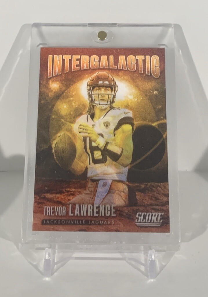2023 Score Trevor Lawrence Intergalactic 3D CASE HIT SSP 🏈