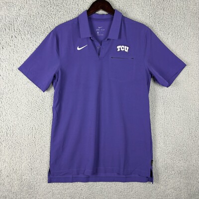 nike tcu polo