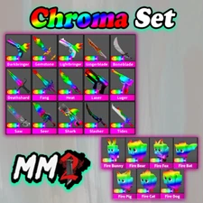 Roblox MM2 Murder Mystery 2 ✨Chroma Set✨ | Godly Chroma Bundles | Cheap Price❗️
