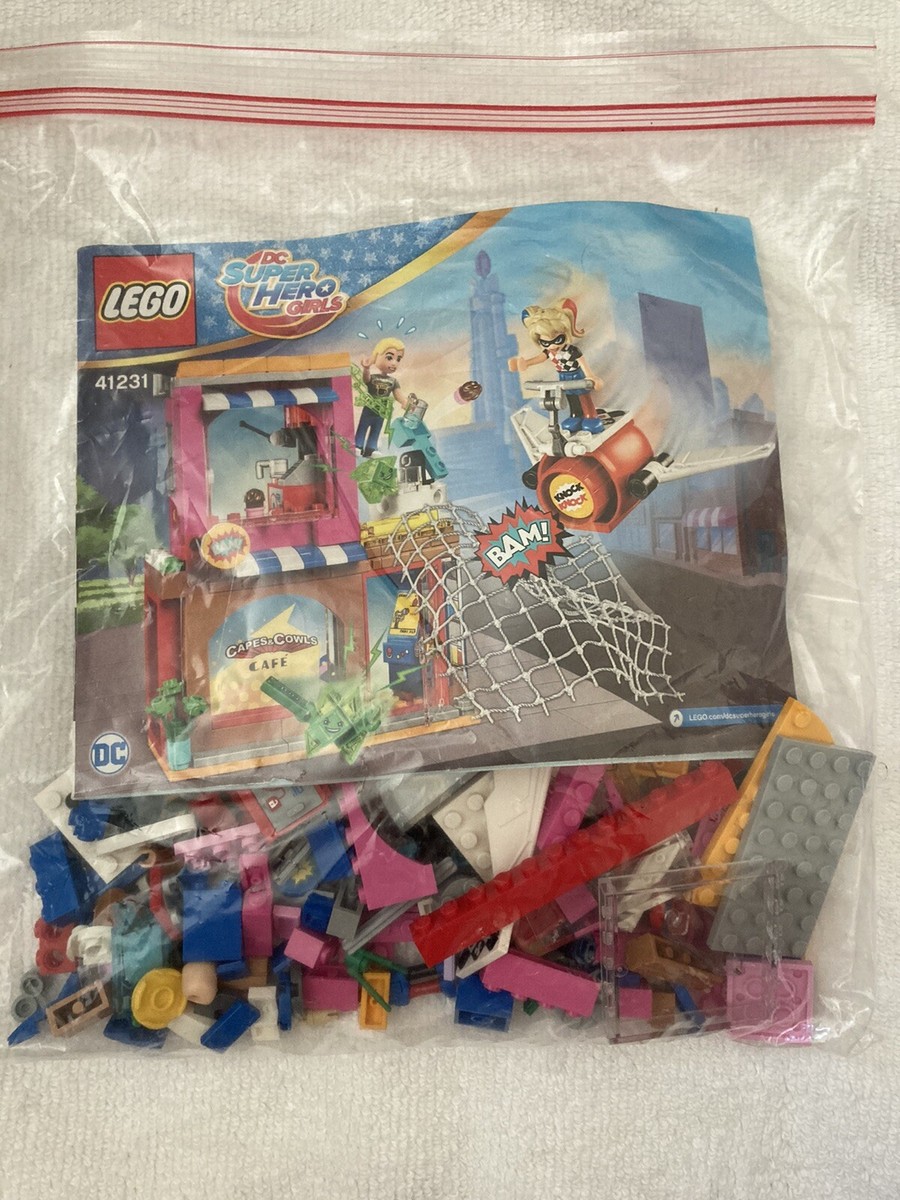 Lego Friends DC Super Hero Girls Capes \u0026 Cowls Cafe, Legos And Manual | eBay